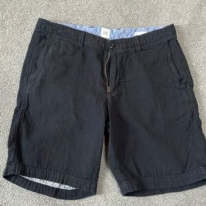 Men’s Gap Cotton Shorts - 30 waist black cotton